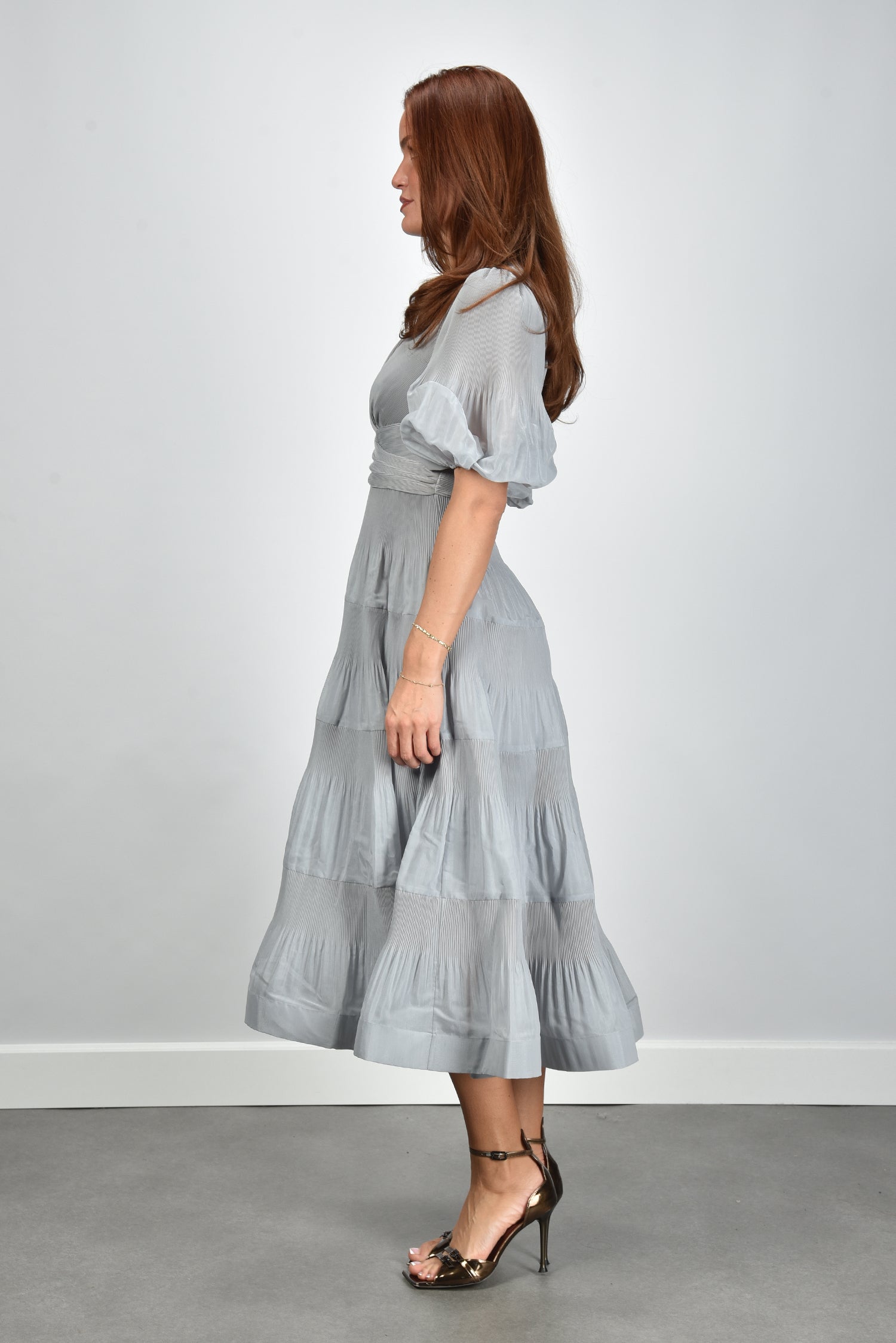 zimmermann grey dress Luxury Designer Dresses