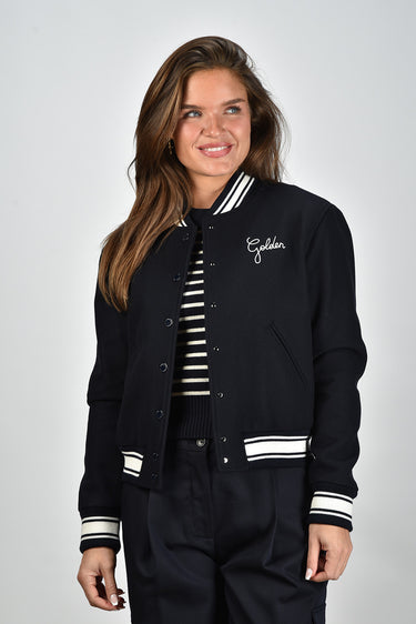 Golden Goose bomber jacket dark blue