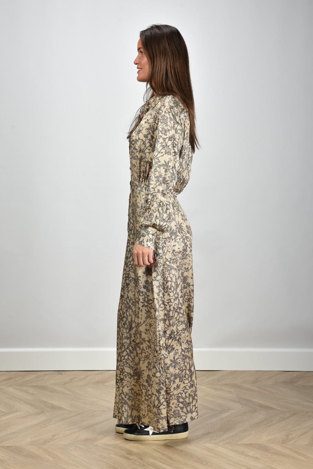 Golden Goose dress GWP02156.P001913.15676 long multicolour – Marjon Snieders
