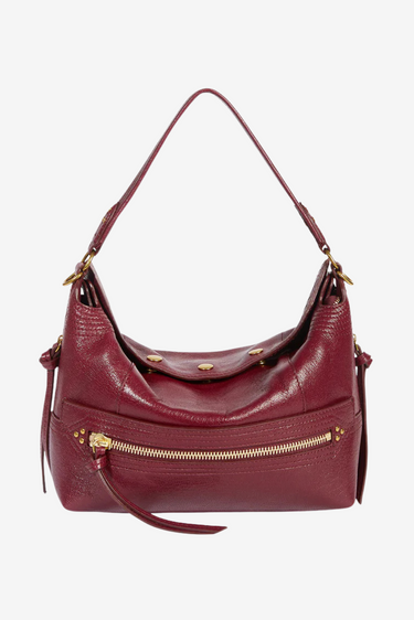 Jerome Dreyfuss handtas Lucky Hobo 46LUCKHOCH bordeaux