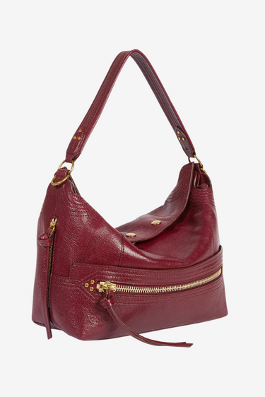 Jerome Dreyfuss handtas Lucky Hobo 46LUCKHOCH bordeaux