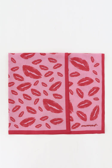 Isabel Marant shawl Auwena FO044XFA-D1C02A pink/red