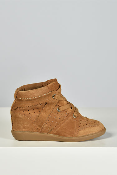 Isabel Marant sneakers Bobby BK0011FA-A1E20S cognac