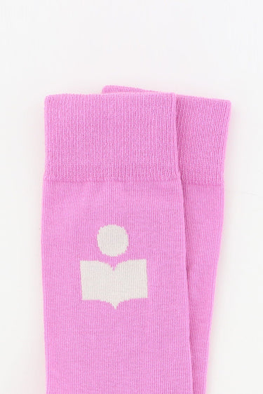 Isabel Marant sokken Siloki CT001JFA-A1C11A pink