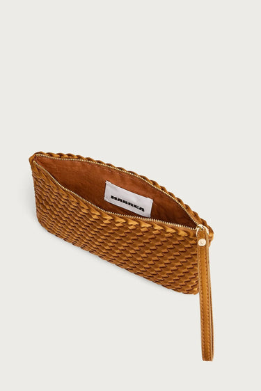 Marrea clutch Clutch affogato satin