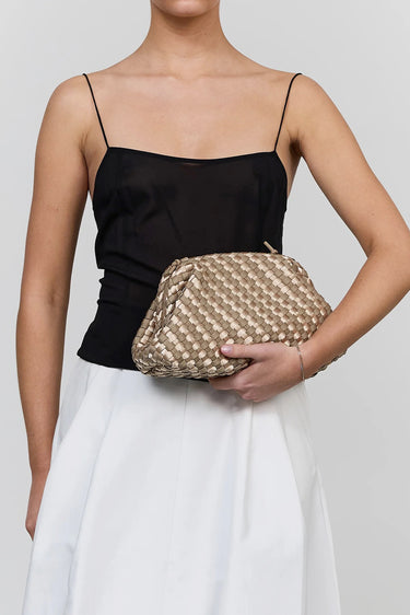 Marrea Clutch Pouch oysters & champagne