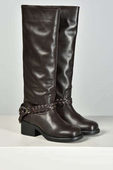 Nubikk laarzen Lizzy Lynn 21100000 dk brown leather