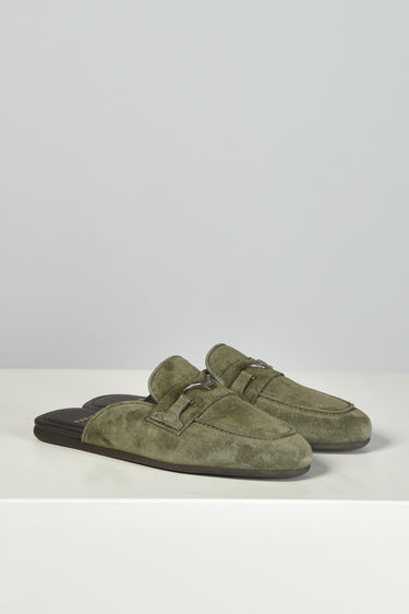 Nubikk loafers Joan Mule 21098900 dark green suede