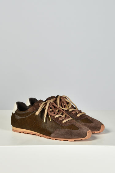 Nubikk sneakers Billy Lou 21088900 dk brown pony