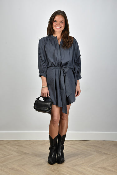 Sea Me Happy dress Balloon Short Double Layered anthracite