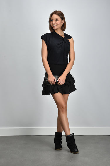 Isabel Marant t-shirt Nayda TS0175FA-A1N41I black