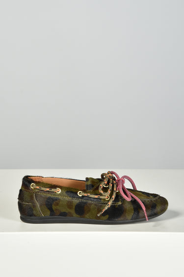 Toral boat loafers TL-KIMANA CAMOUFLAGE mimetico