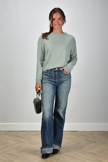 Les Tricots de Lea trui Marinette 37043 pistachio